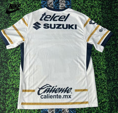 NIKE 24-25 Mexico Pumas Home White Short Sleeve Top Retro Soccer Jerseys LIGA MX