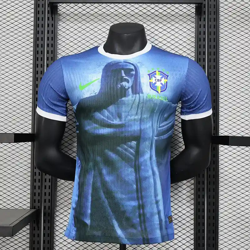 2024 Player version Brazil Blue Special Soccer Jersey