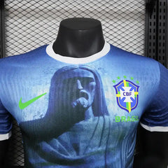 2024 Player version Brazil Blue Special Soccer Jersey