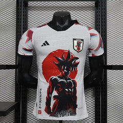 2024 Player Version Japan Dragon Ball White Special Soccer Goku Jersey