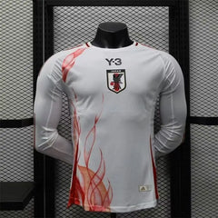 2024 Player Version Japan Long Sleeve Soccer Jersey Away