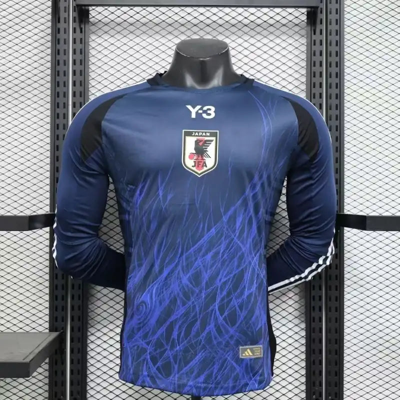 2024 Player Version Japan Long Sleeve Soccer Jersey Home