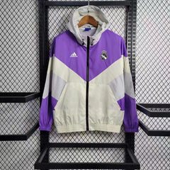 23-24 Real Madrid Windbreaker Purple