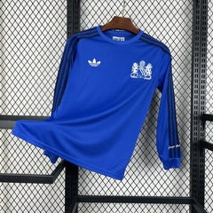 24/25 Manchester United Joint Edition Blue Long Sleeve Soccer Jersey