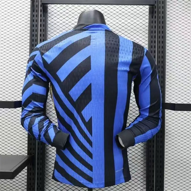 24/25 Player Inter Milan Long Sleeve Soccer Jersey Home