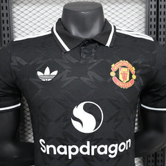 24/25 Player Manchester United Black Special Edition Soccer Jersey