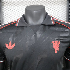 24/25 Player Manchester United Special Edition Black Soccer Jersey