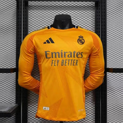 24/25 Player Real Madrid Long Sleeve Soccer Jersey Away