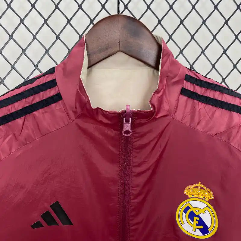 24/25 Real Madrid Windbreaker Red