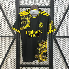 24/25 Real Madrid Yellow Special Edition Soccer Jersey