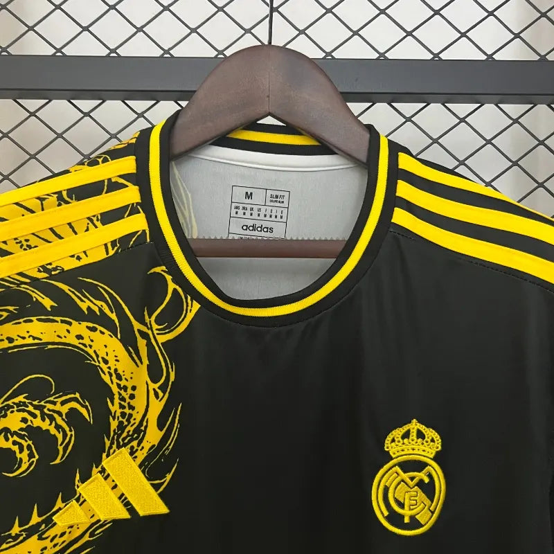 24/25 Real Madrid Yellow Special Edition Soccer Jersey