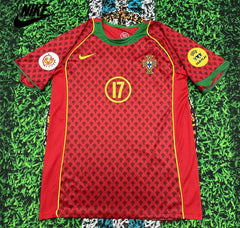 NIKE Portugal Euro 2024 Home Retro Red Fan Edition Jersey