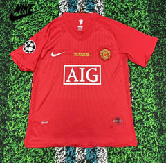 NIKE 08-09 Retro Manchester United Ronaldo Vintage Retro Jersey