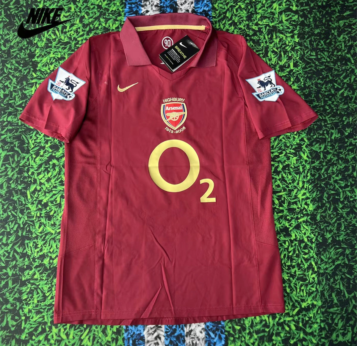 Nike 05-06 Commemorative Retro HENRY No.14 Jersey