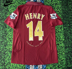 Nike 05-06 Commemorative Retro HENRY No.14 Jersey