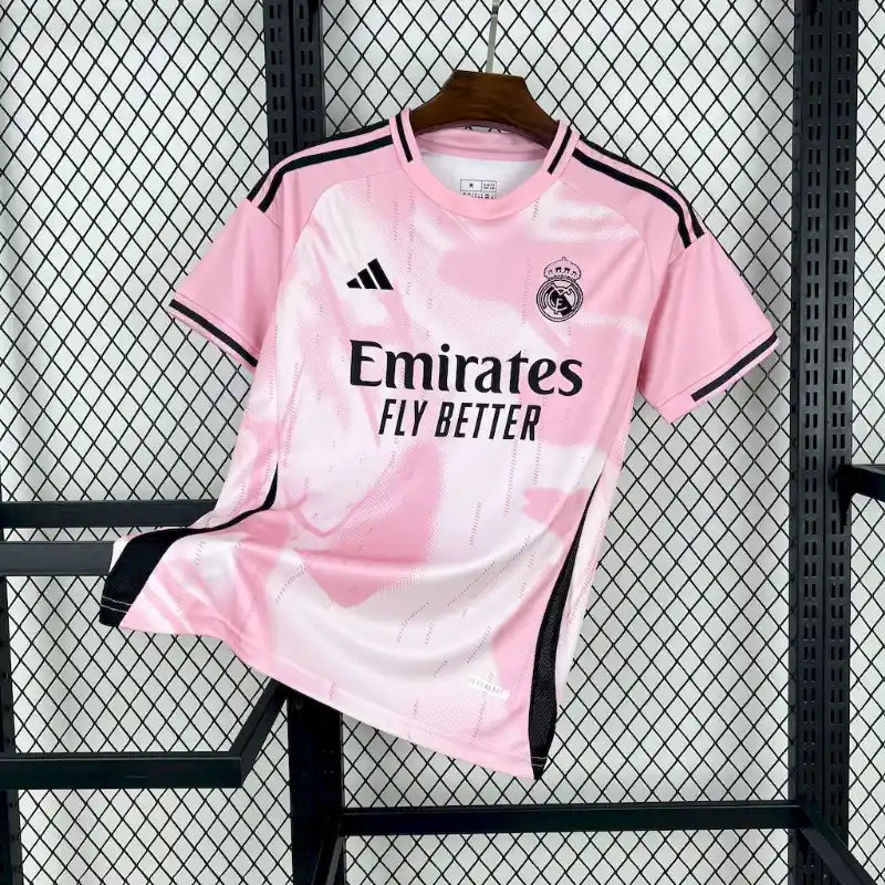 24/25 Real Madrid Pink and White Special Edition Jersey