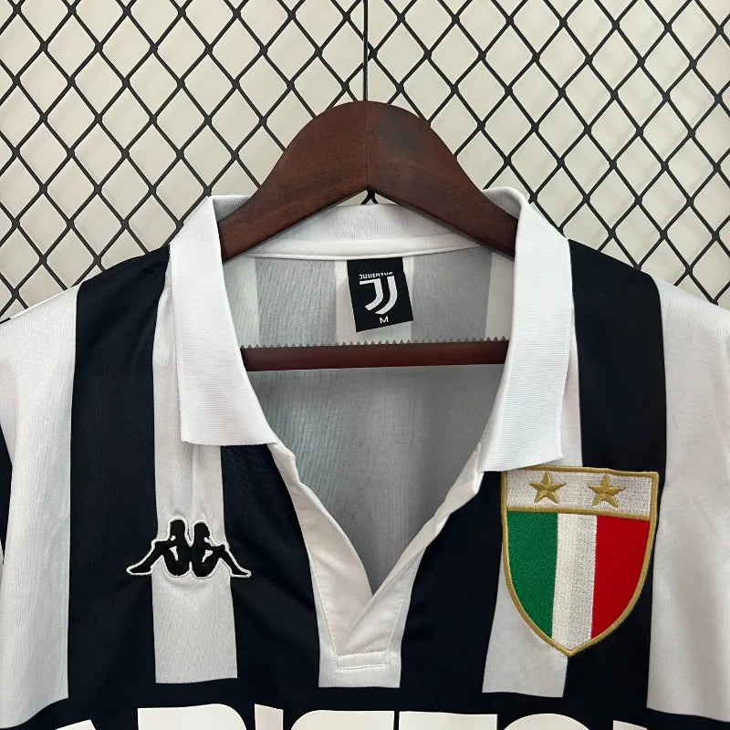 Retro 1984-85 Juventus Soccer Jersey Home