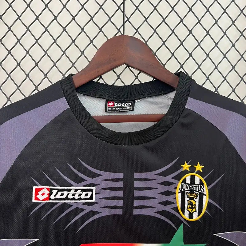 Retro 2001-02 Juventus Goalkeeper Soccer Jersey