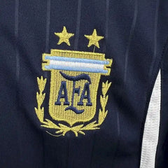 Retro 2006 Argentina Long Sleeve Soccer Jersey Away