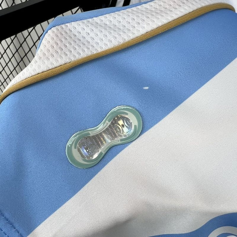 Retro 2006 Argentina Long Sleeve Soccer Jersey Home