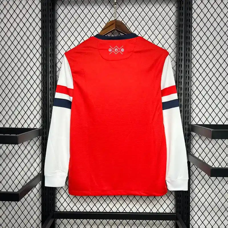 Retro 2012-13 Long Sleeve Arsenal Soccer Jersey Home