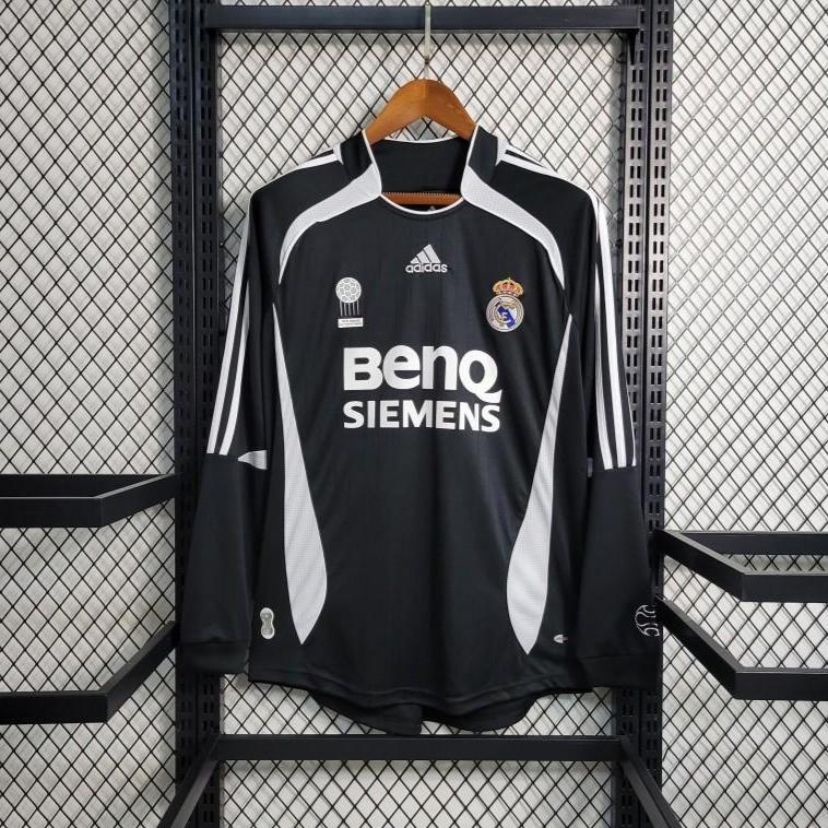 Retro 06-07 Real Madrid Third Long Sleeve Jersey